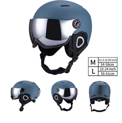 CASQUE VISION™ — Casque de ski mixte avec visière intégrée - NØRDIKA