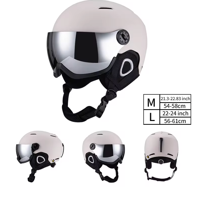 CASQUE VISION™ — Casque de ski mixte avec visière intégrée - NØRDIKA