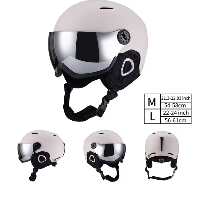 CASQUE VISION™ — Casque de ski mixte avec visière intégrée - NØRDIKA