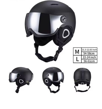 CASQUE VISION™ — Casque de ski mixte avec visière intégrée - NØRDIKA