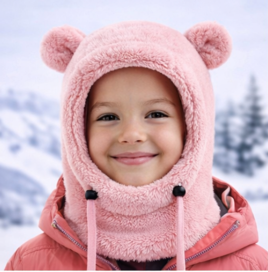 LYNX™ — Cagoule enfant hiver avec oreilles - NØRDIKA