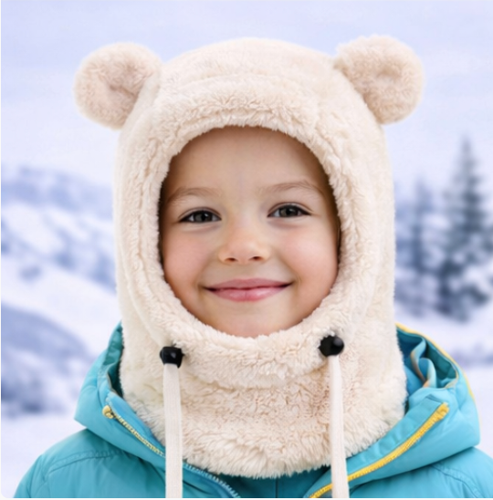 LYNX™ — Cagoule enfant hiver avec oreilles - NØRDIKA