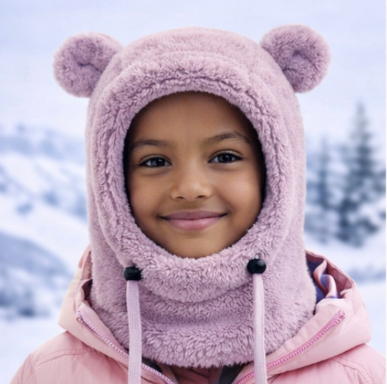 LYNX™ — Cagoule enfant hiver avec oreilles - NØRDIKA