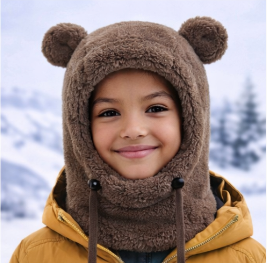LYNX™ — Cagoule enfant hiver avec oreilles - NØRDIKA