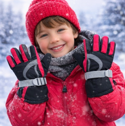 SNOWY™ — Gants hiver enfant (4–7 ans) - NØRDIKA