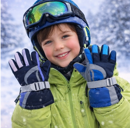 SNOWY™ — Gants hiver enfant (4–7 ans) - NØRDIKA