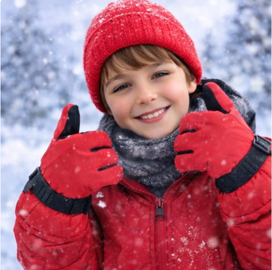 GLACIER™ — Gants hiver enfant mixte (3 à 13 ans) - NØRDIKA