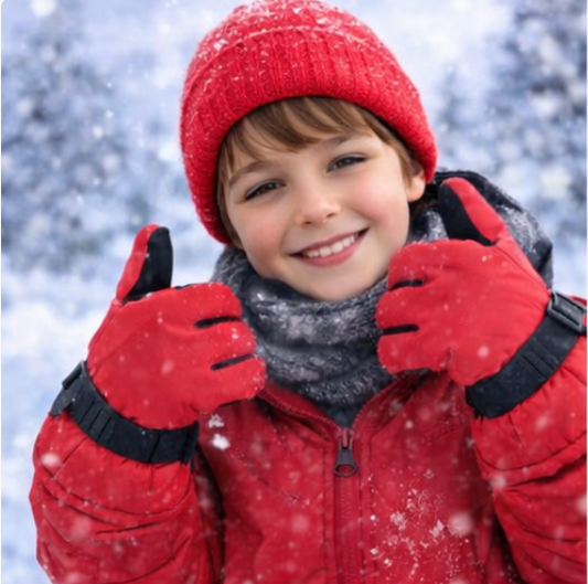 GLACIER™ — Gants hiver enfant mixte (3 à 13 ans) - NØRDIKA
