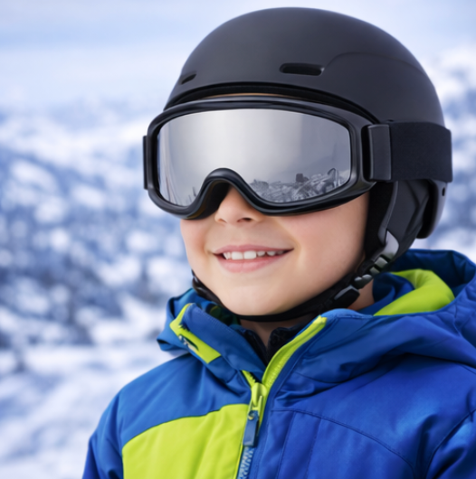 COMET™ — Masque de ski enfant anti-buée (mixte) - NØRDIKA