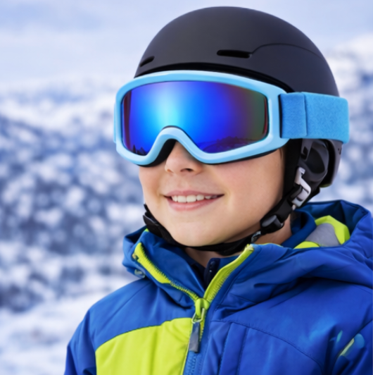 COMET™ — Masque de ski enfant anti-buée (mixte) - NØRDIKA