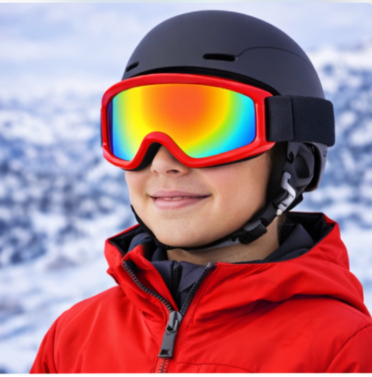 COMET™ — Masque de ski enfant anti-buée (mixte) - NØRDIKA