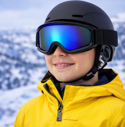 COMET™ — Masque de ski enfant anti-buée (mixte) - NØRDIKA