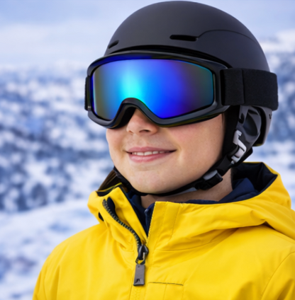 COMET™ — Masque de ski enfant anti-buée (mixte) - NØRDIKA