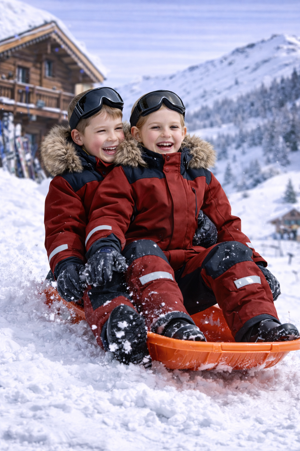 POLAR™ — Combinaison de ski enfant 2 pièces - (2-14 ANS) NØRDIKA