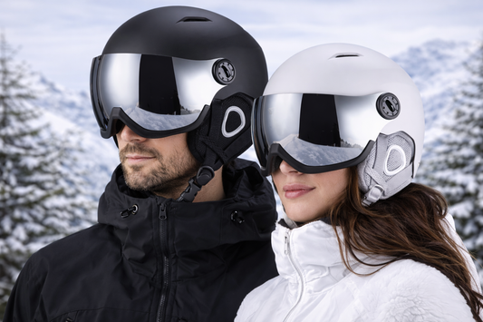 CASQUE VISION™ — Casque de ski mixte avec visière intégrée - NØRDIKA
