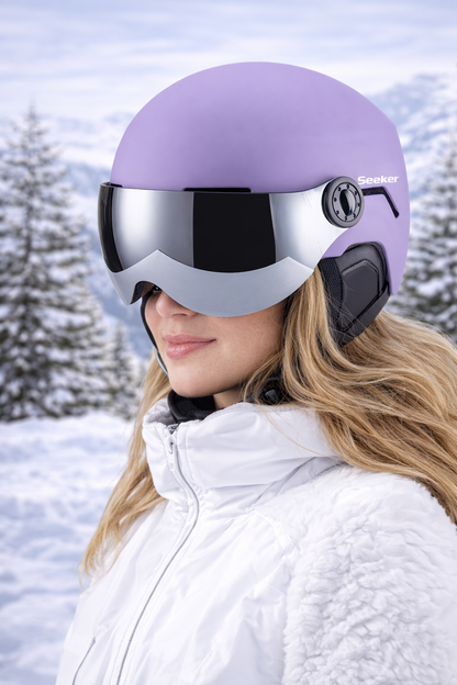 VISTA™ — Casque visière de ski femme - NØRDIKA